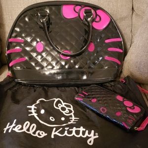 Hello kitty dome bag and matching wallet